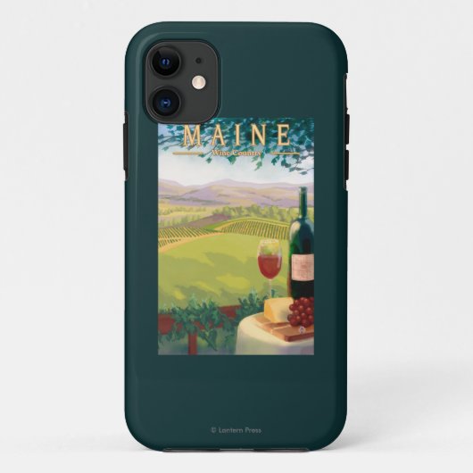MaineWine Country Scene Case-Mate iPhone Case (Achterkant)