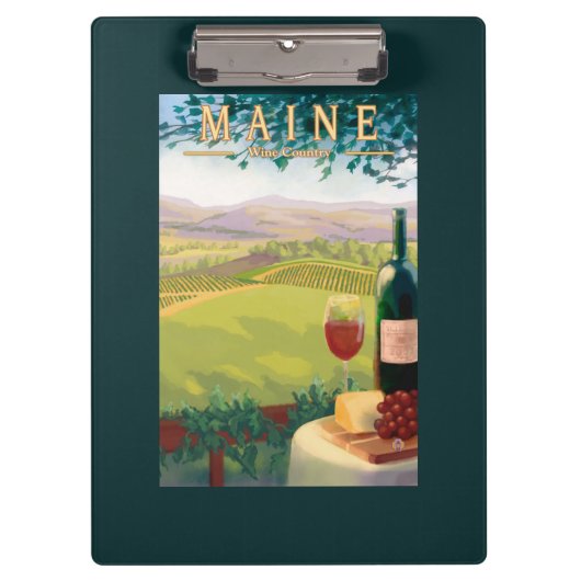 MaineWine Country Scene Klembord (Voorkant)