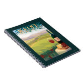 MaineWine Country Scene Notitieboek (Rechterzijde)