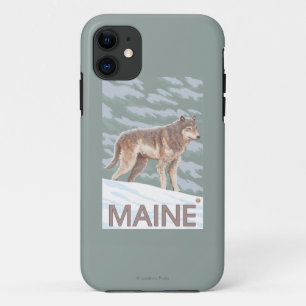 MaineWolf Scene iPhone 11 Hoesje