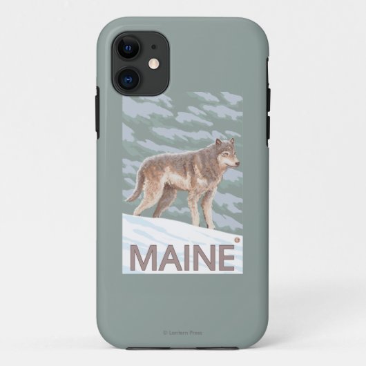MaineWolf Scene Case-Mate iPhone Case (Achterkant)