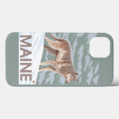 MaineWolf Scene Case-Mate iPhone Case (Achterkant (horizontaal))