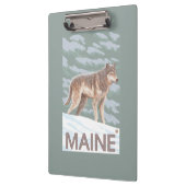 MaineWolf Scene Klembord (Links)