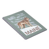 MaineWolf Scene Notitieboek (Rechterzijde)