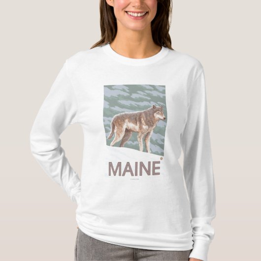 MaineWolf Scene T-shirt (Voorkant)