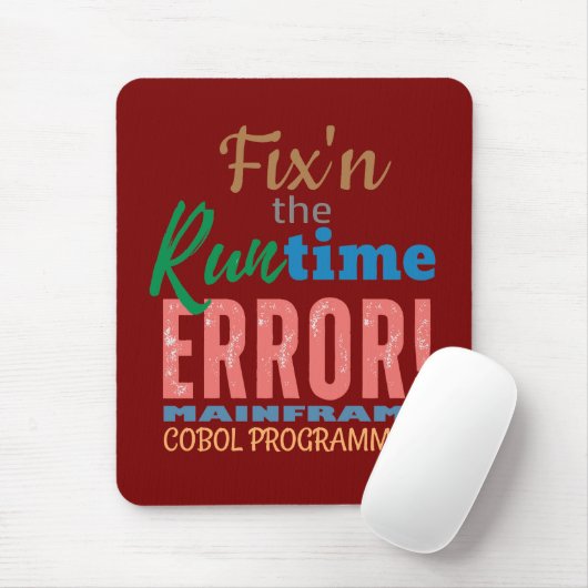Mainframe Cobol Runtime-fout oplossen Muismat (Met muis)