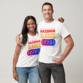 Mainframe Job Control Language (JCL) Maximum Blok T-shirt (Unisex)