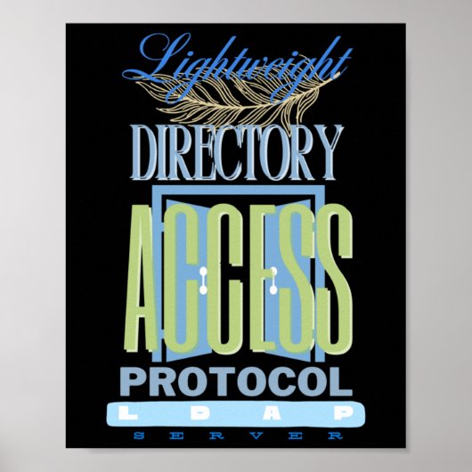Mainframe Lightweight Directory Access Protocol LD Poster (Voorkant)