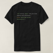Mainframe met succes gehackt t-shirt (Design voorkant)