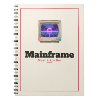 Mainframe Retro CRT-monitor spiraalnotitieboek Notitieboek