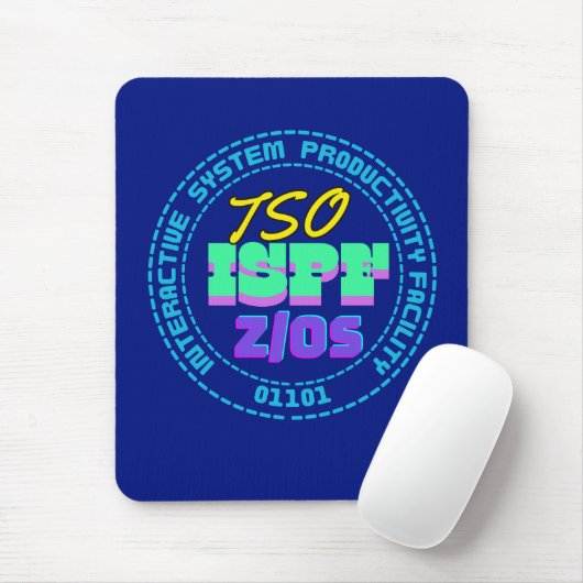Mainframe TSO-ISPF interactief systeem Muismat (Met muis)
