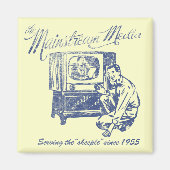 Mainstream mediamagneet magneet (Voorkant)