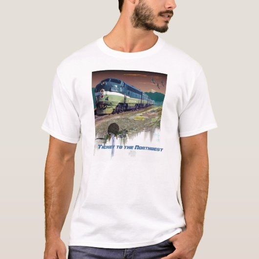 Mainstreeter voor de noordelijke Stille Oceaan T-shirt (Voorkant)