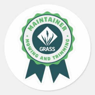 Maintainer Milestone Sticker - Maaien en Trimmen