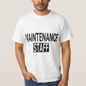 Maintenance Staff & Handyman Uniform  T-shirt (Voorkant)