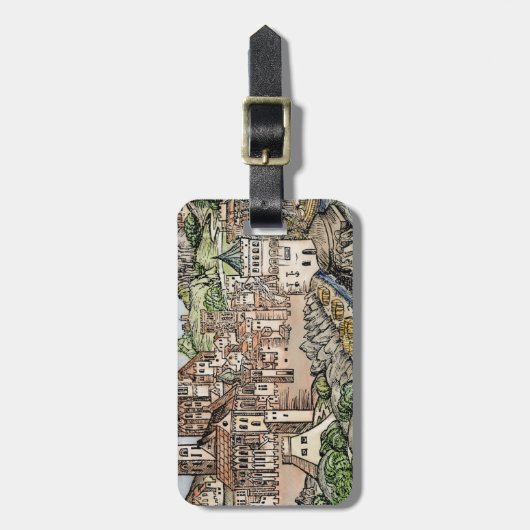 Mainz, Duitsland, 1493 Bagagelabel (Voorkant verticaal)