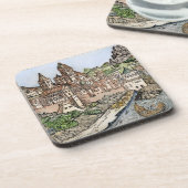 Mainz, Duitsland, 1493 Drankjes Onderzetter (Linkerzijde)