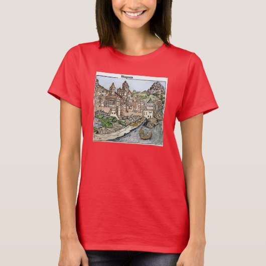 Mainz, Duitsland, 1493 T-shirt (Voorkant)