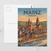 Mainz Duitsland Briefkaart (Voorkant / Achterkant)