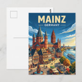 Mainz Duitsland Briefkaart (Voorkant / Achterkant)