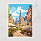 Mainz Duitsland Reizen  illustratie Briefkaart (Voorkant)