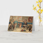 Mainzer Cats - stoute student, Kaart (Gele Bloem)