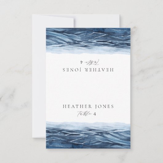 MAIRI Lake Ocean Waters Destination Place Cards RSVP Kaartje