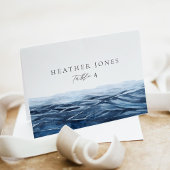 MAIRI Lake Ocean Waters Destination Place Cards RSVP Kaartje