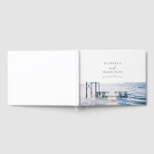 MAIRI Lake Pier Bestemming Waterverf Bruiloft Gastenboek (Volledig)