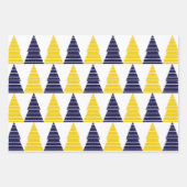 Mais and Blue gift wrapping 3 pack  Inpakpapier Vel (Voorkant 3)