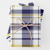 Mais and Blue gift wrapping 3 pack  Inpakpapier Vel (In situ)