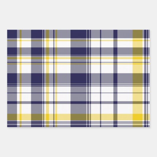 Mais and Blue gift wrapping 3 pack  Inpakpapier Vel (Voorkant)