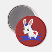 Maïs de Democratische Ezel Magneet (Voorkant / Achterkant)