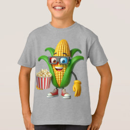 Maïs met popcorn t-shirt