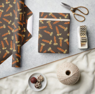 Maïs of Indiase maïs Herfst Thema Cadeaupapier