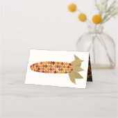 Maïs of Indiase maïs Thanksgiving Plaatskaartje (Achterkant)