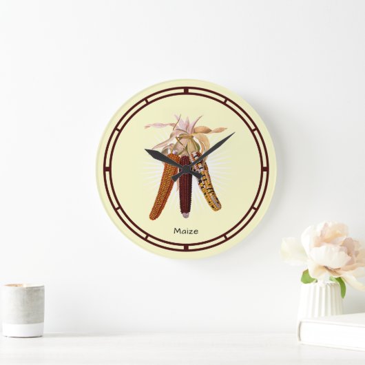 maïs- of maïsvruchtenkunst grote klok (Huis)