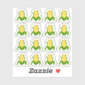 Maïs op de COB BBQ Voedsel Groente Planner Sticker (Vel)