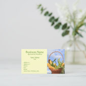 Maïs op het Cob-Visitekaartje Visitekaartje (Staand voorkant)