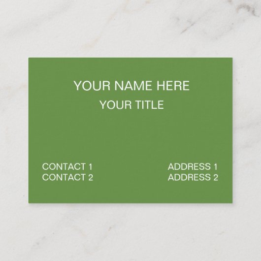 Maïs Plant Maïs Plantaardige Boerderij Maïs Visitekaartje (Achterkant)