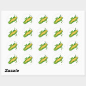 Maïs Ronde Sticker (Vel)