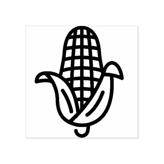 maïs rubberstempel (Afrduk)