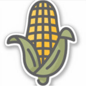 maïs sticker (Voorkant)