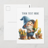 Mais van Cool Farmer aanpasbaar Briefkaart (Voorkant / Achterkant)