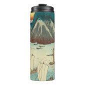 Maisaka, Japan:  Woodblock Print Thermosbeker (Voorkant)