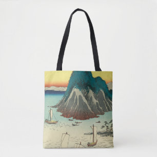 Maisaka, Japan:  Woodblock Print Tote Bag