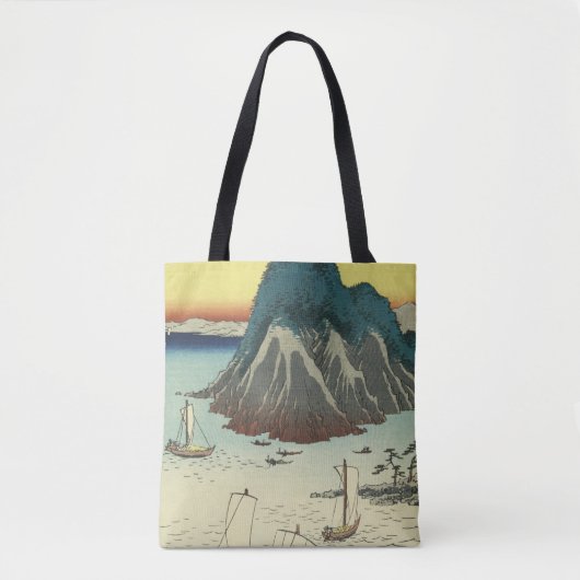 Maisaka, Japan:  Woodblock Print Tote Bag (Voorkant)