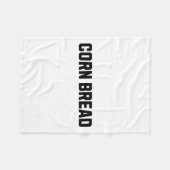 Maïsbrood Grappig Kostuum Halloween Fleece Deken (Voorkant (Horizontaal))