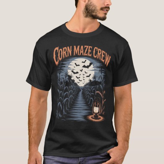 Maïsdoolhof Crew Halloween T-shirt (Voorkant)