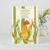 Maisdoolhof-uitnodiging Kaart (Staand voorkant)